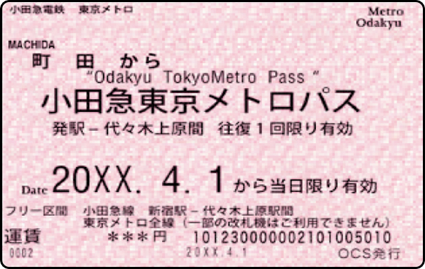 小田急東京メトロパス