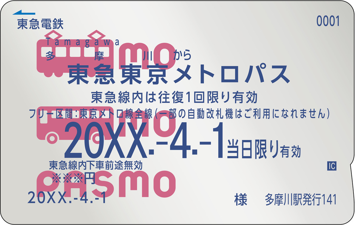 東急東京メトロパスPASMO
